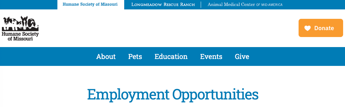 Humane Society of Missouri
